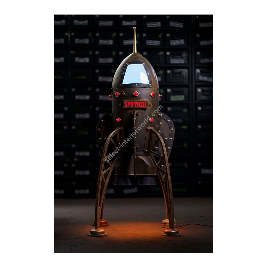 Rocket floor lamp / Custom finish