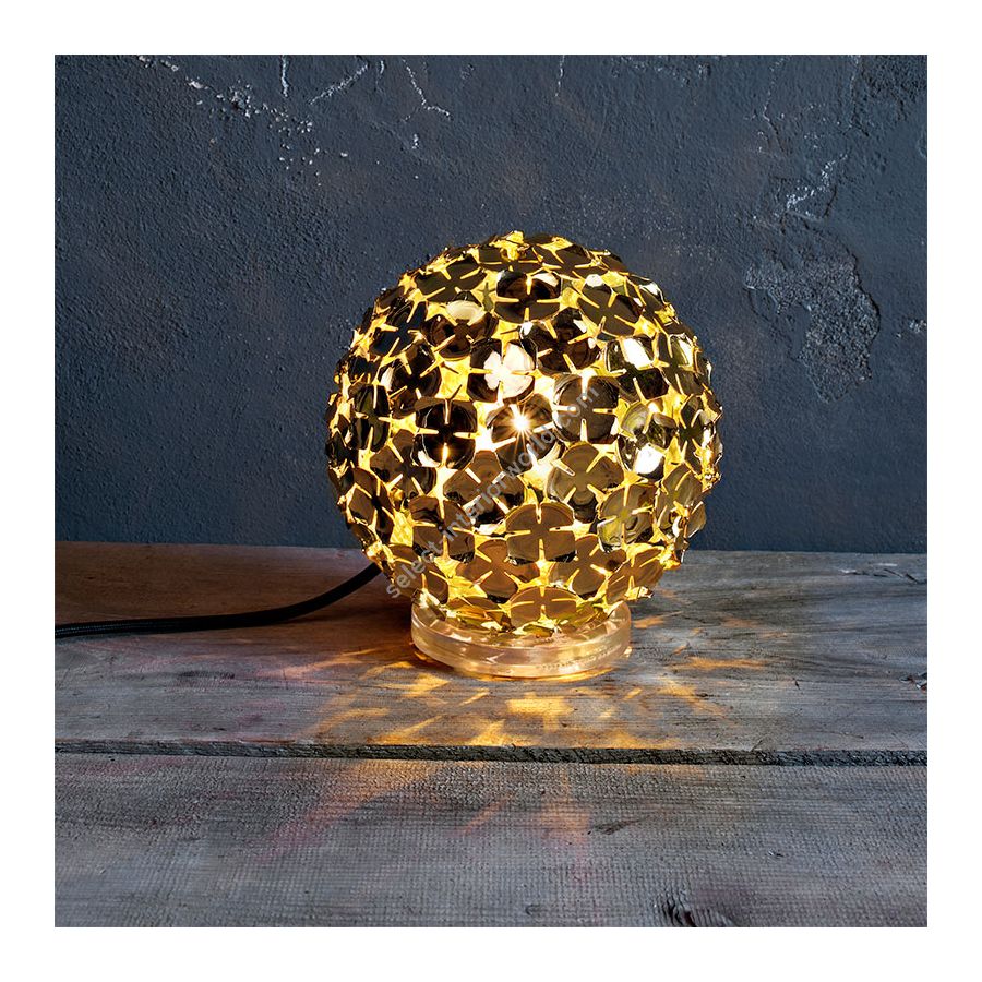 Gold plated finish