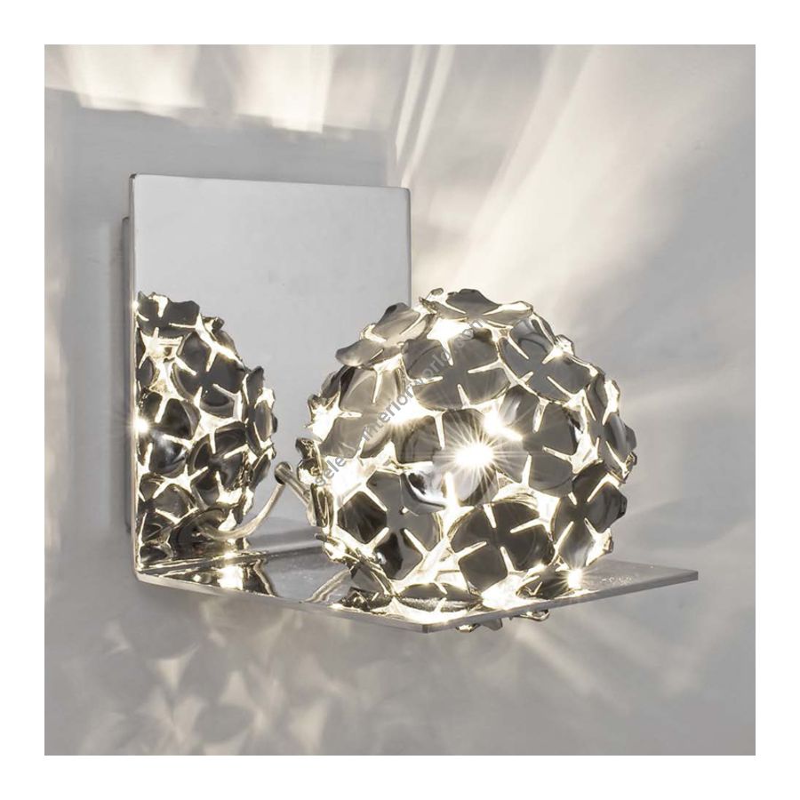 Wall lamp / Nickel finish
