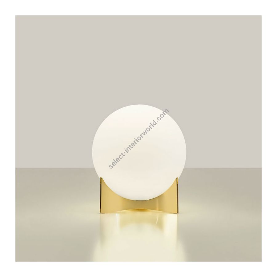 Table lamp / Gold plated finish