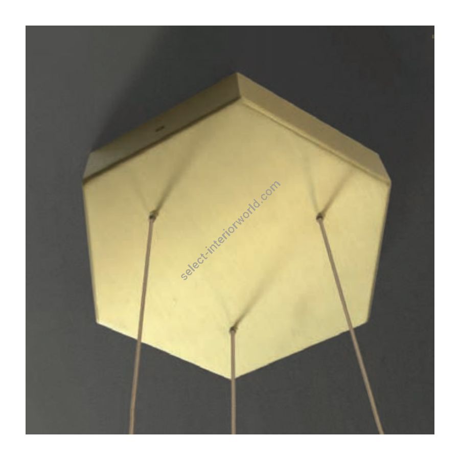 Satin brass finish