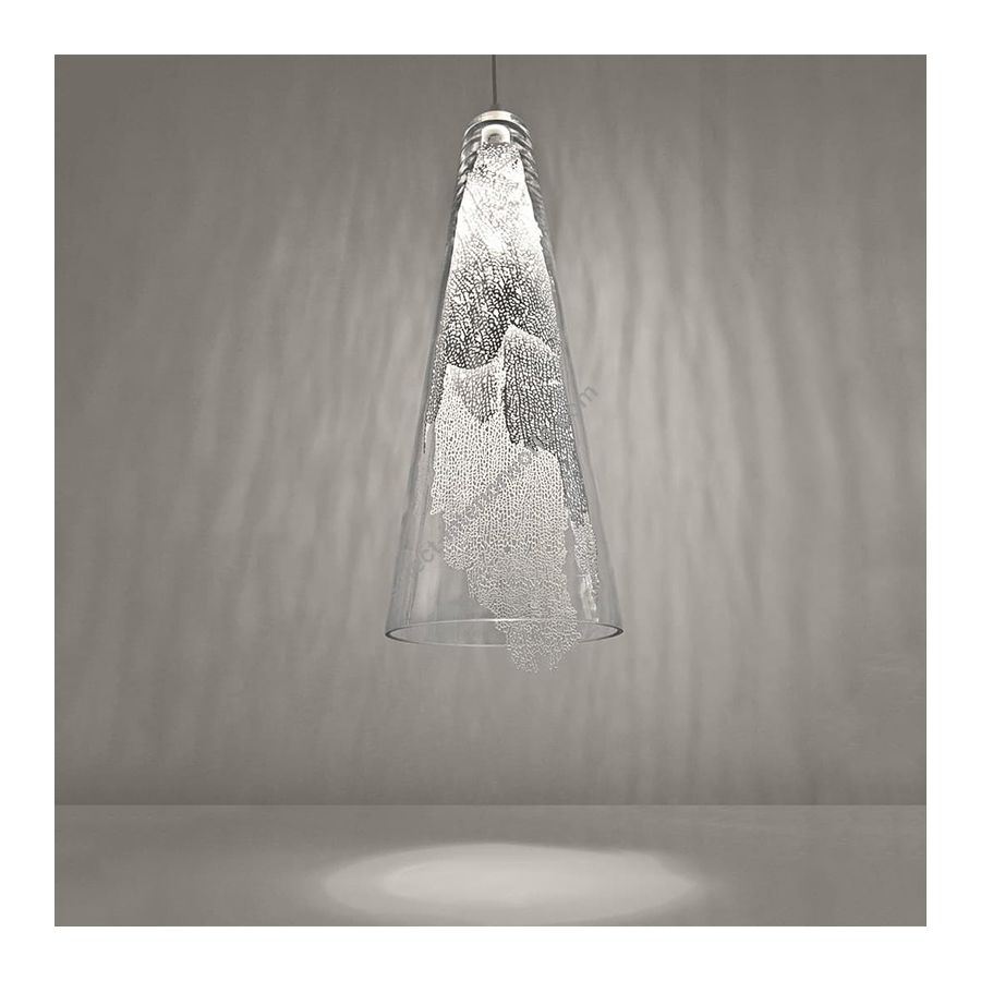 Pendant lamp / White finish