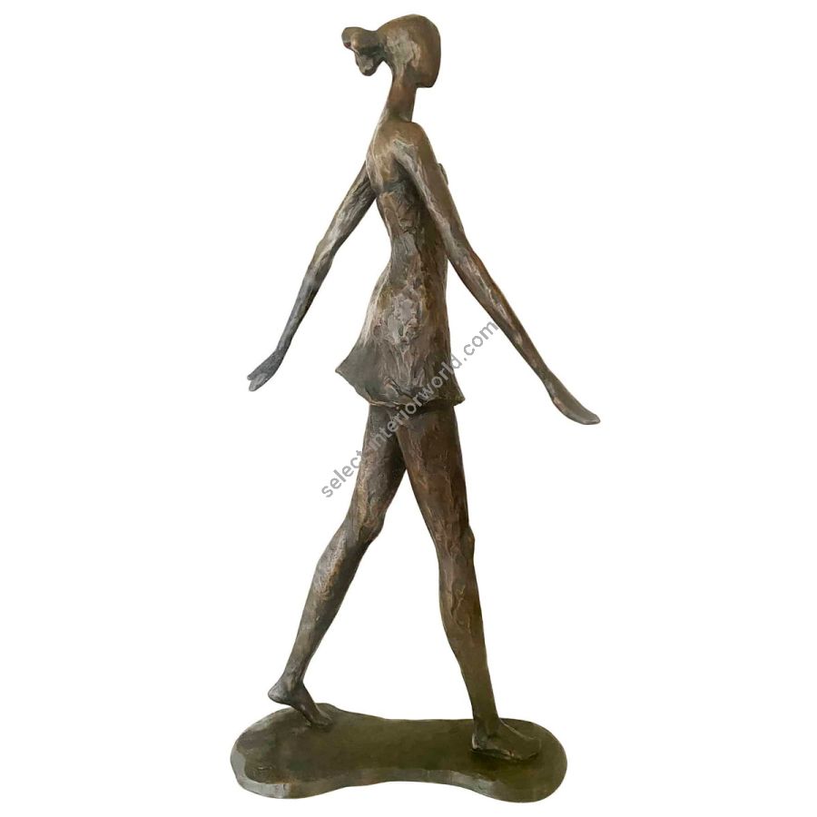 Bronze, green / brown patina