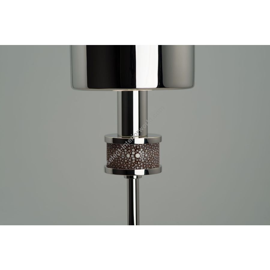 Insert with Chocolate Shagreen