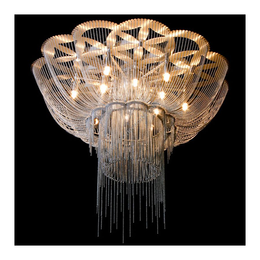 Silver color range, cm.: 103 x 70 x 70 / inch.: 40.5" x 28" x 28" size