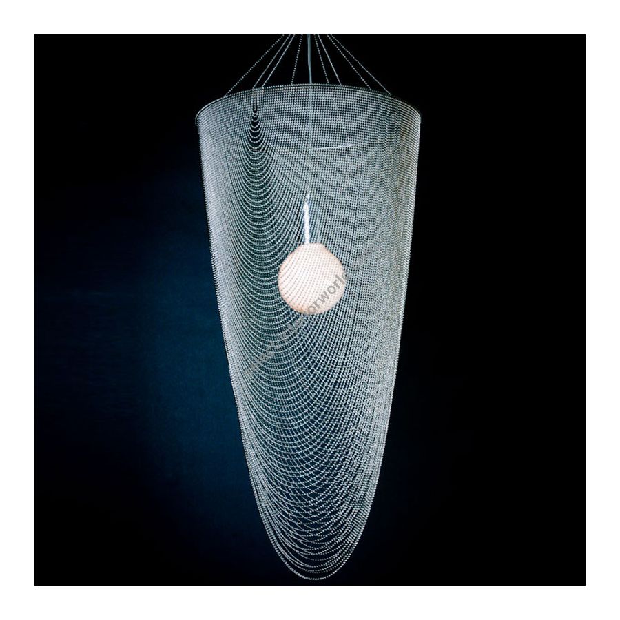 Silver color range, cm.: 125 x 40 x 40 / inch.: 49" x 16" x 16" size