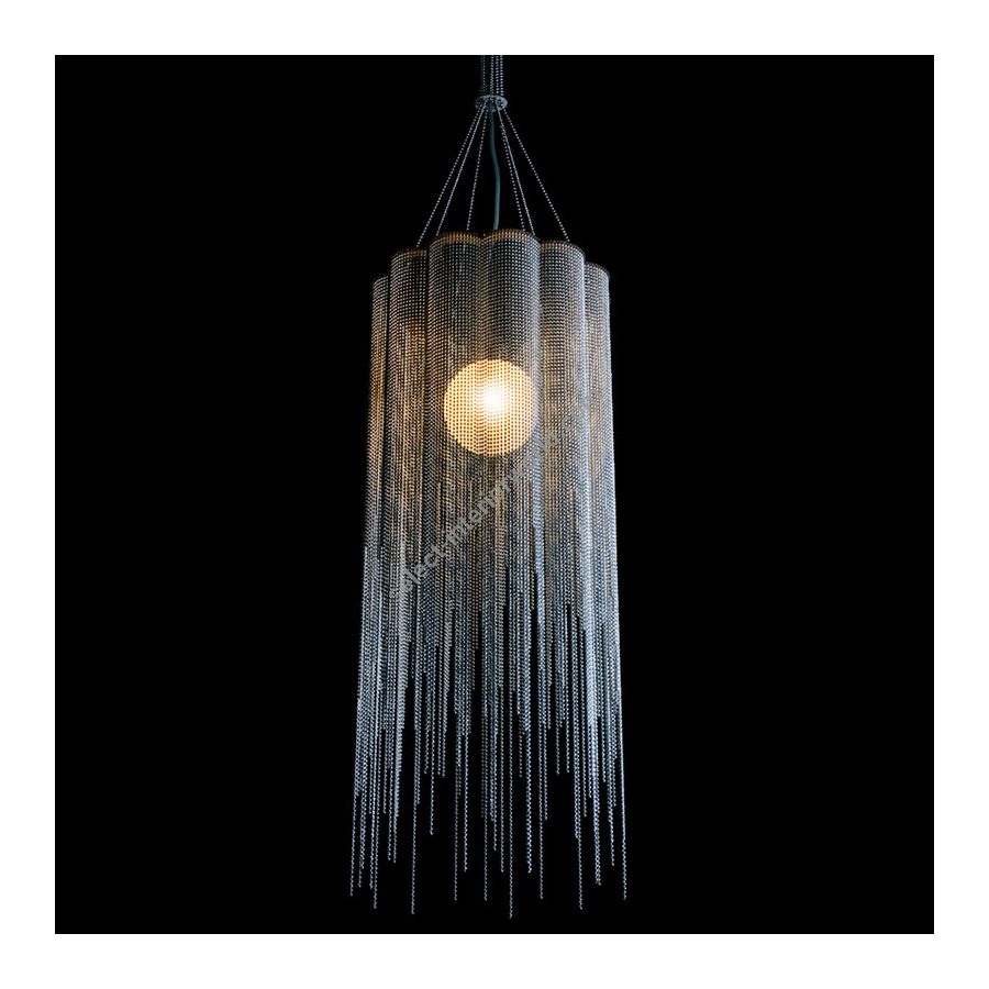 Silver color range, cm.: 100 x 28 x 28 / inch.: 39" x 11" x 11" size