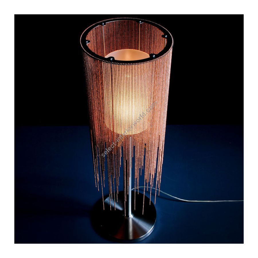 Copper color range, cm.: 75 x 28 x 28 / inch.: 29.5" x 11" x 11" size