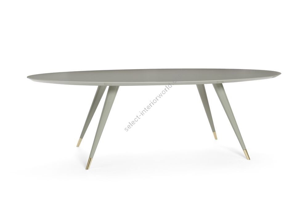 DOM Edizioni / Esstisch / Andrea Leggero Dinner Round Top Gloss Lacquered