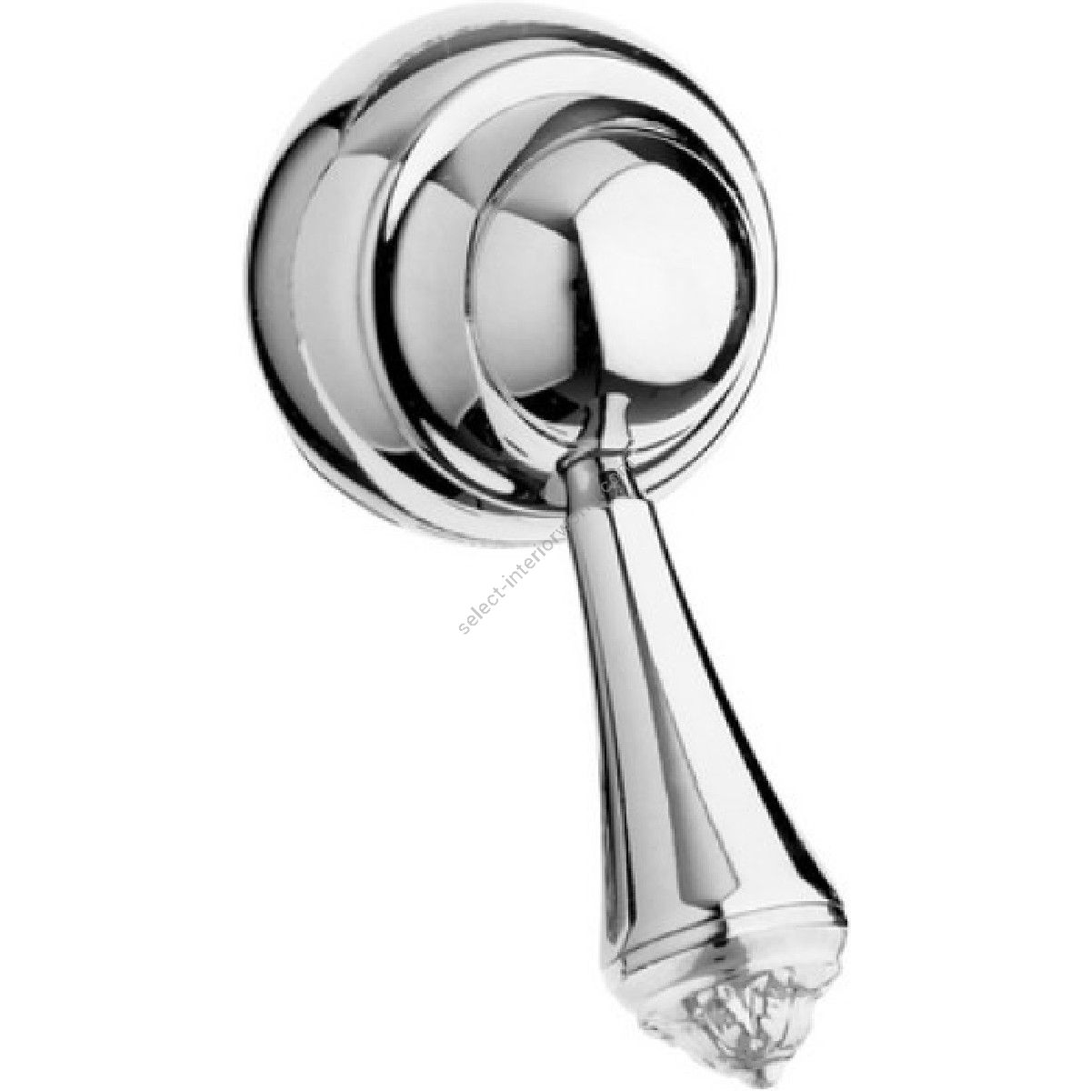 Bronces Mestre / Knöpfe für Duschsysteme / Monolever-Griffsatz mit Messingboden 033047.000.50