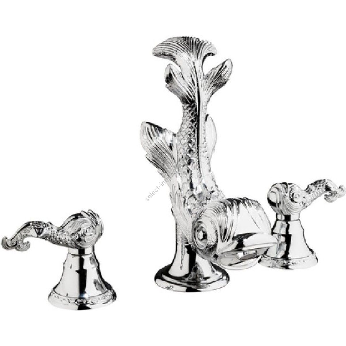 Bronces Mestre / Waschtisch-Armaturen / Drei-Loch-Becken-Set 039002.E00.50