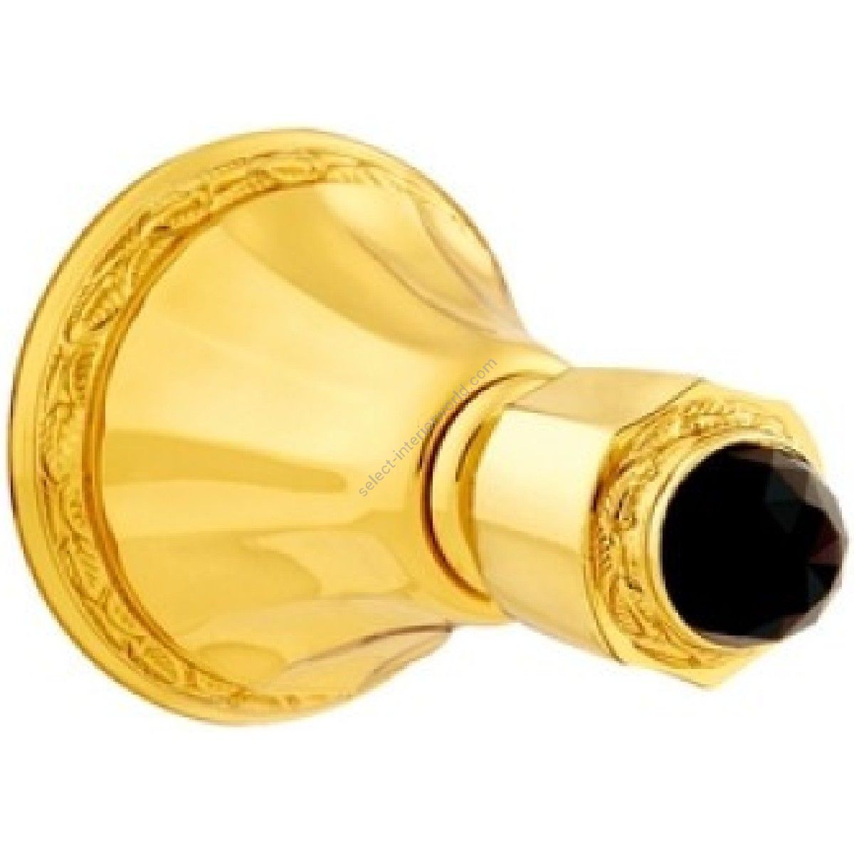 Bronces Mestre / Robenhaken / Adriatica mit schwarzem Swarovski-Kristall 058275.N00.01