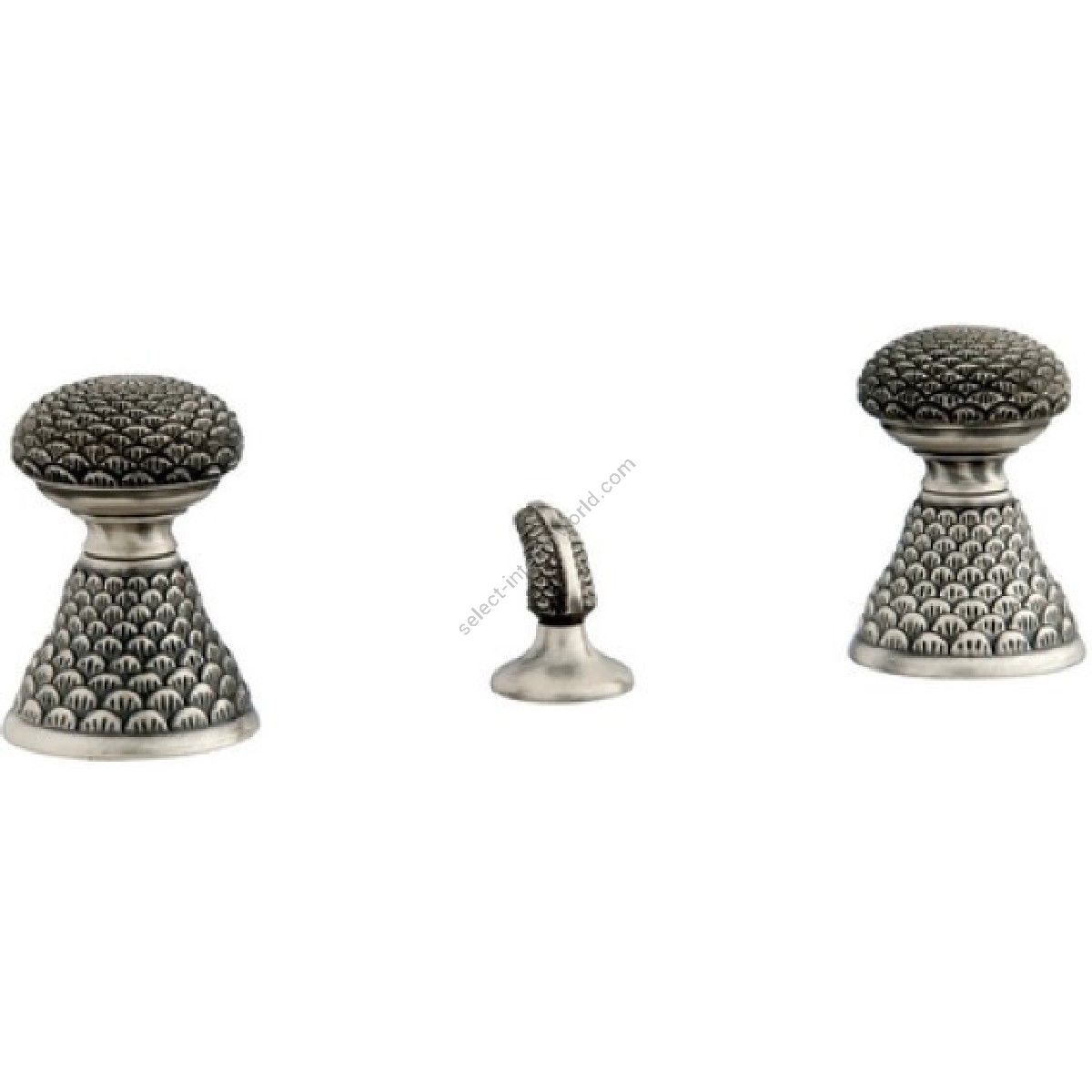 Bronces Mestre / Bidet-Armaturen / Drei-Loch-Bidet-Set 059422.A00.71