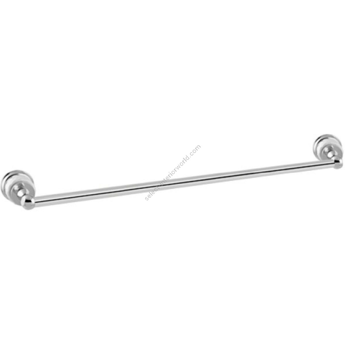 Bronces Mestre / Handtuch-Halter / Handtuchhalter 600mm mit weißem Porzellan 065572.000.50