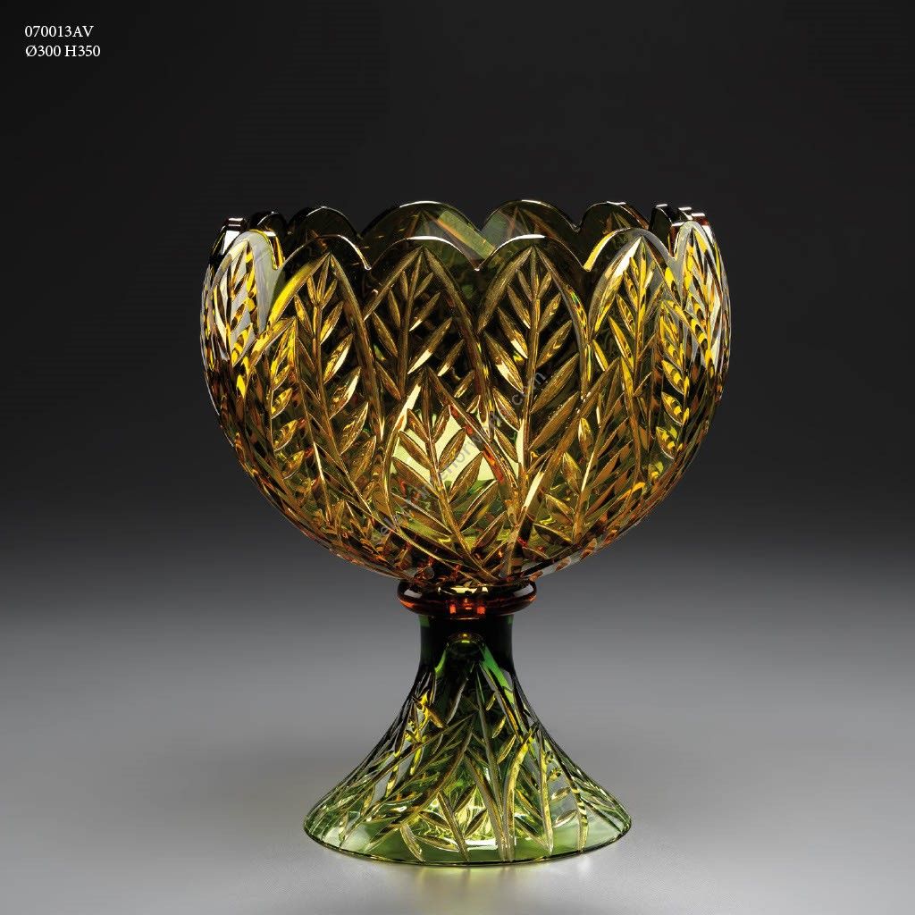 Italian Luxury Lighting / Vases / Crystal 35 cm 070013AV