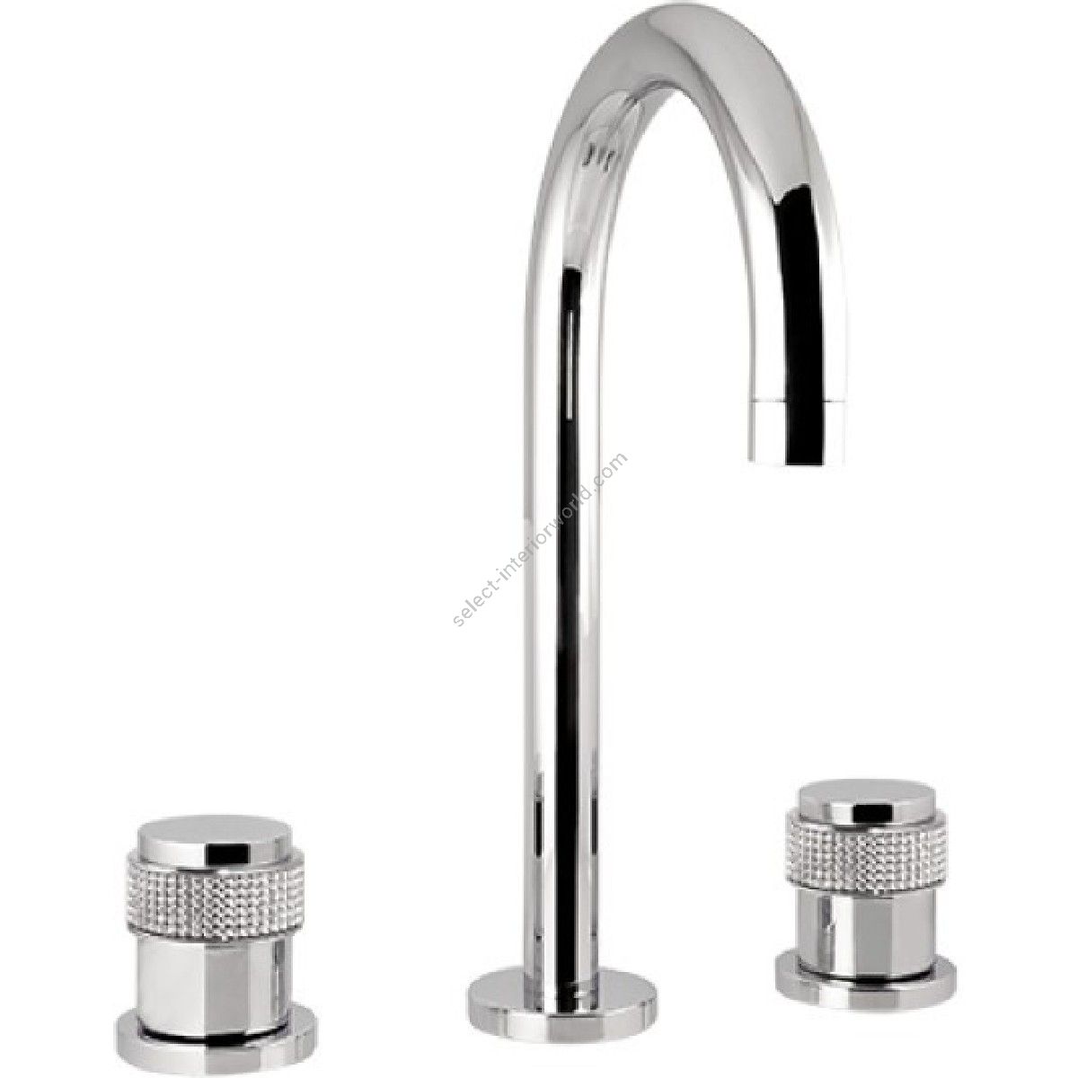 Bronces Mestre / Waschtisch-Armaturen / Becken mit drei Löchern, besetzt mit Swarovski 071401.H00.50