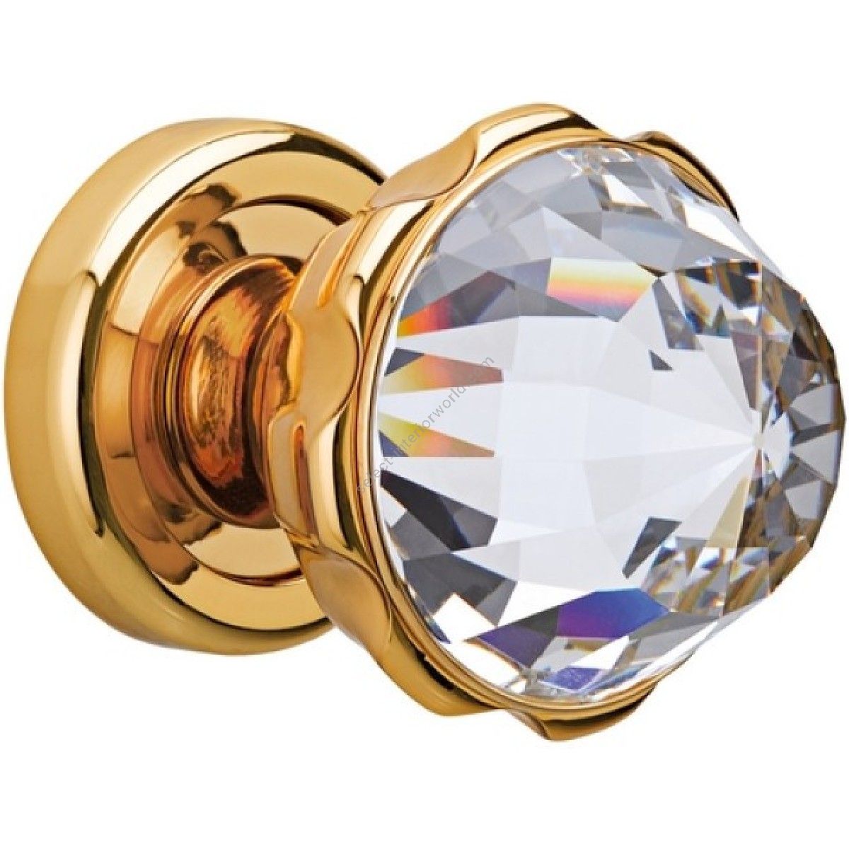 Bronces Mestre / Door Handles / Clasica set on roses with Swarovski crystal 0P6046.000.01