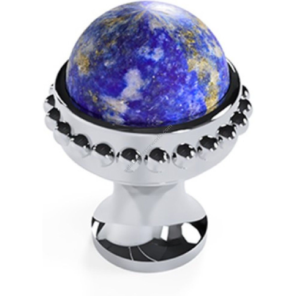 Bronces Mestre / Furniture Handles / Metropolis Precious 26mm with lapis lazuli stone 0Z5785.LP0.50