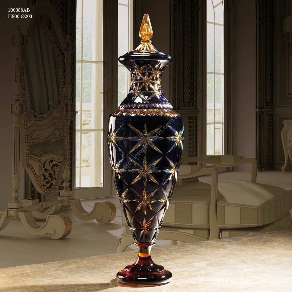 Italian Luxury Lighting / Vases / Crystal 80 cm 100008AB