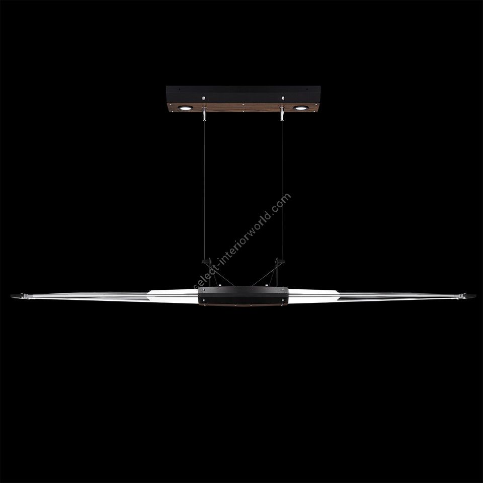 Fine Art Handcrafted Lighting / Pendelleuchten und Hängeleuchten / BLADE 52.125"W Linear