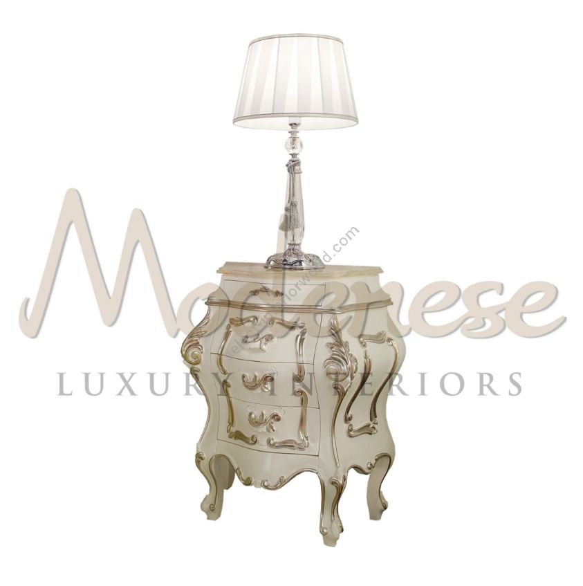 Modenese Luxury Interiors / Nachttische / Klassisch 2 Schubladen