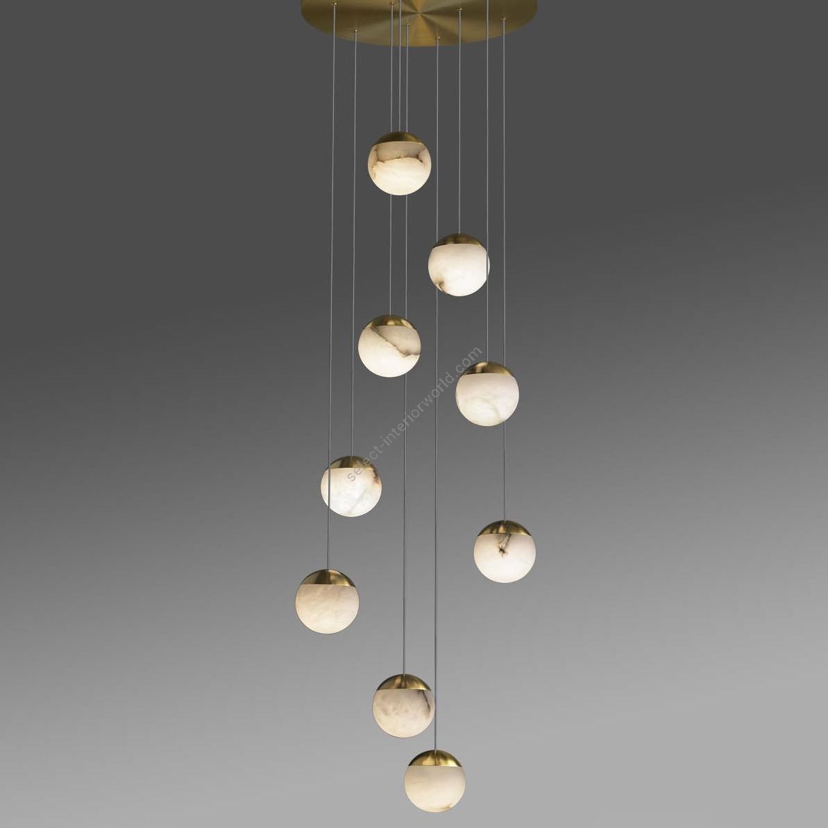 Boyd Lighting / Pendants & Suspension Lights / Callisto Nine and Twelve 10848/10849