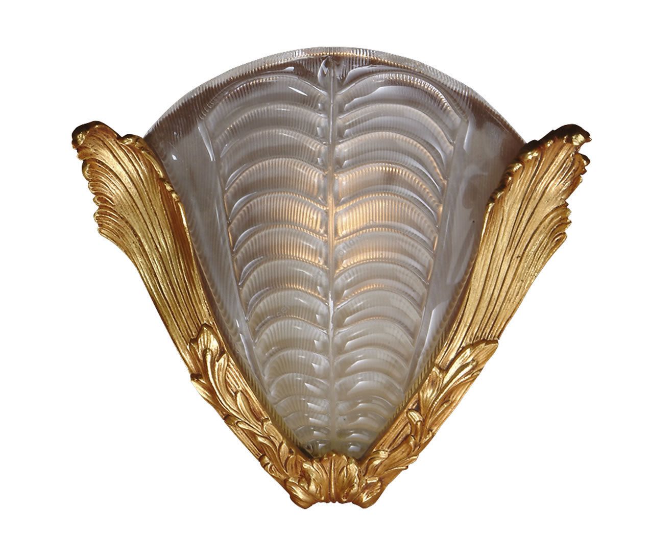 Mariner / Wandleuchten / Bronzeguss / Venezianisches Glas 19496