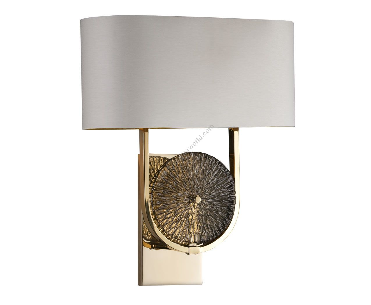 Mariner / Wandleuchten / Gegossene Bronze / Venezianisches Glas, Carrara-Marmor 20261