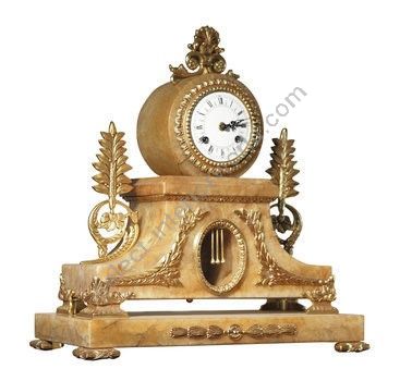 Mariner / Weiße Alabasteruhr / 14148.0