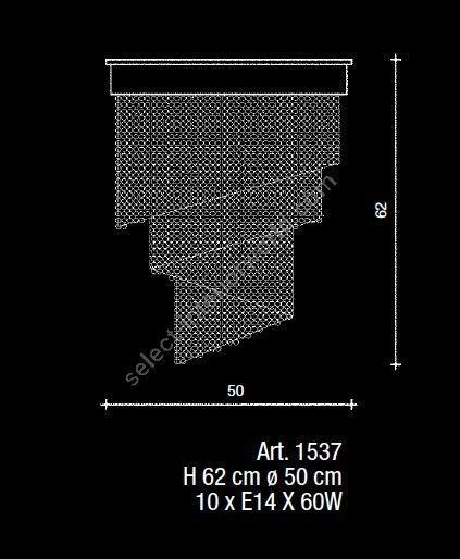 Il Paralume Marina / Kronleuchter / 1537