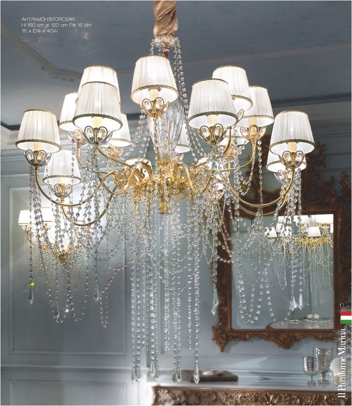 Il Paralume Marina / Pendel- & Hängeleuchten / 1744/CH16 ORO 24K