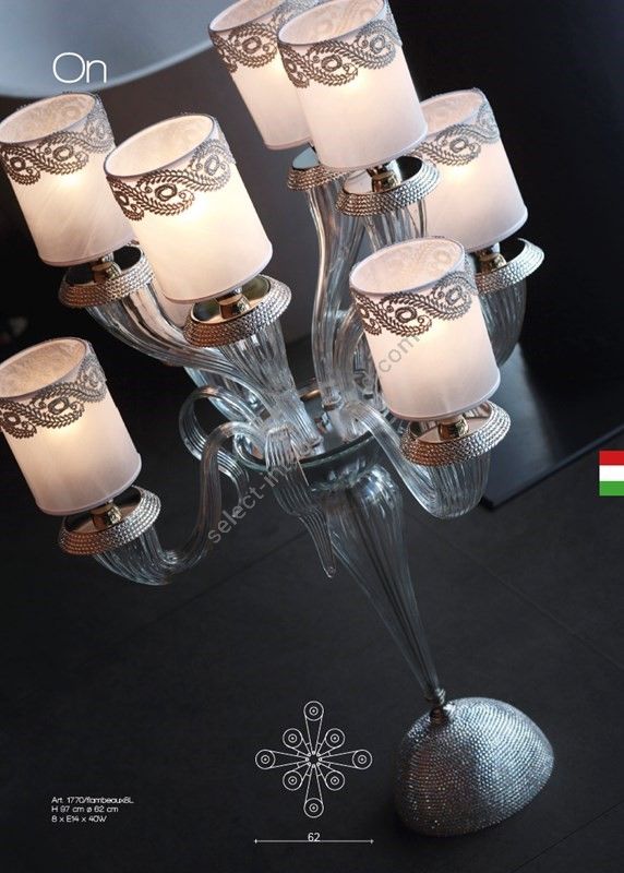 Il Paralume Marina / Tischlampen / 1770flambeaux8L