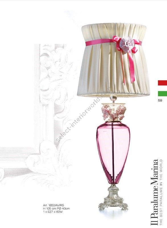 Il Paralume Marina / Tischlampen / 1850/AV/RS