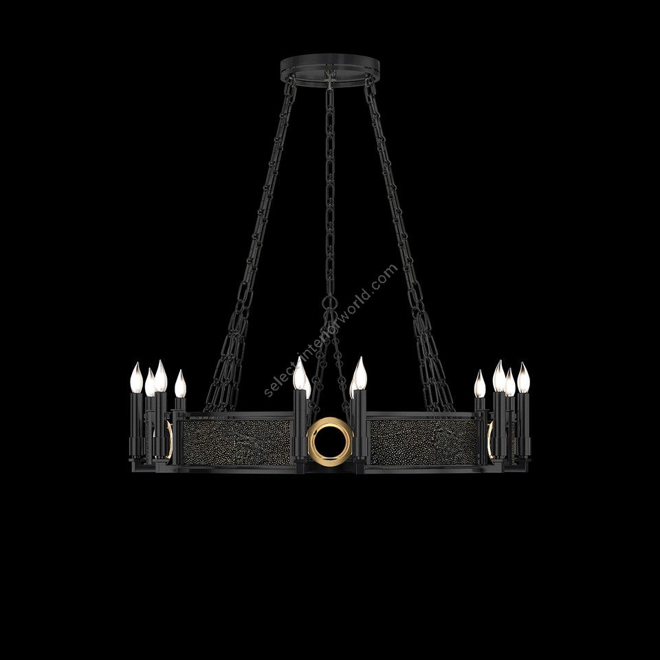 Fine Art Handcrafted Lighting / Kronleuchter / Mirage 35,75" W Rund