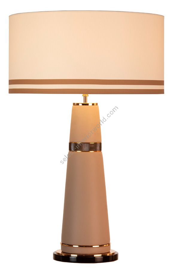 Mariner / Tischleuchten / Bronzeguss / Leder 20280