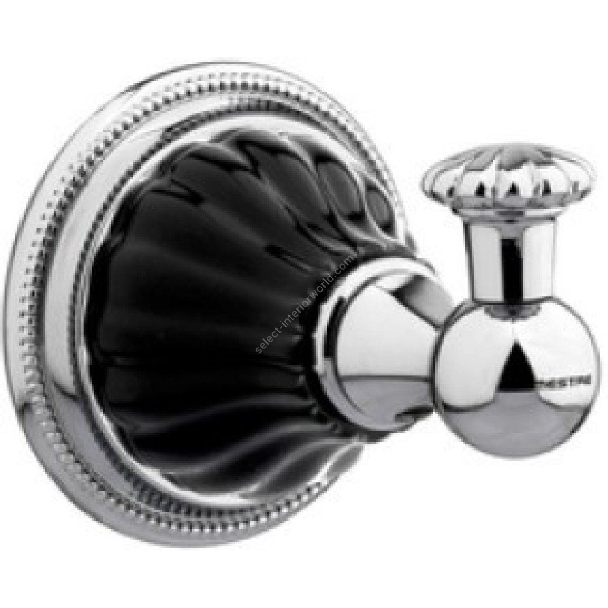 Bronces Mestre / Robenhaken / Artica mit schwarzem Porzellan 233575.N000.50