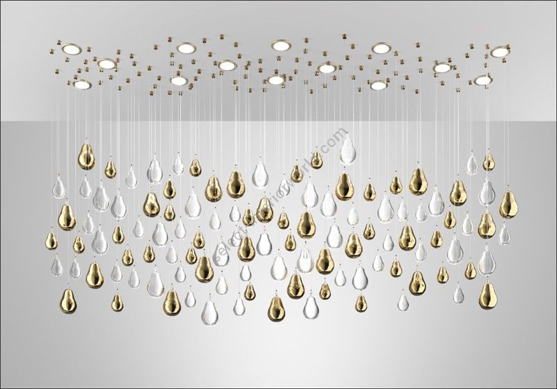 Il Paralume Marina / Chandeliers / Custom Made / Contemporary / 2431L190