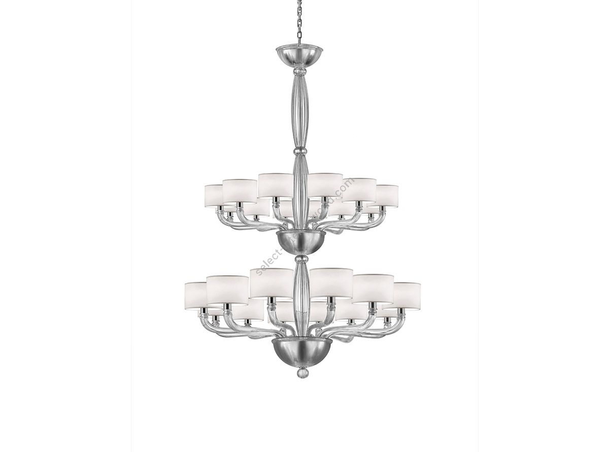 Glass & Glass Murano / Kronleuchter / Contemporary Venetian chandeliers CVC25010p