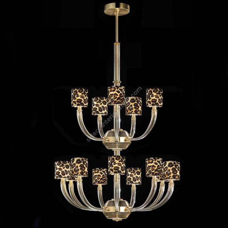 Glass & Glass Murano / Kronleuchter / Contemporary Venetian chandeliers CVC25050P