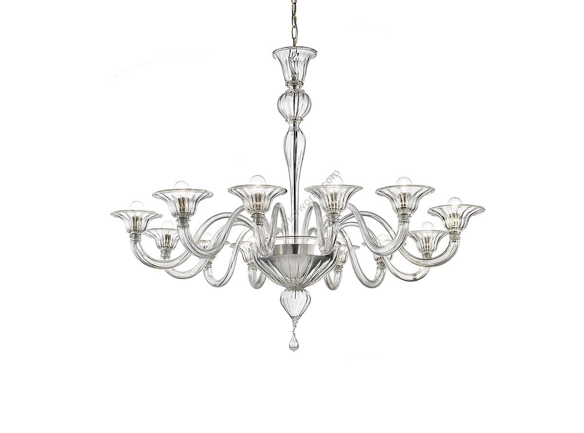Glass & Glass Murano / Kronleuchter / Contemporary Venetian chandeliers CVC27055