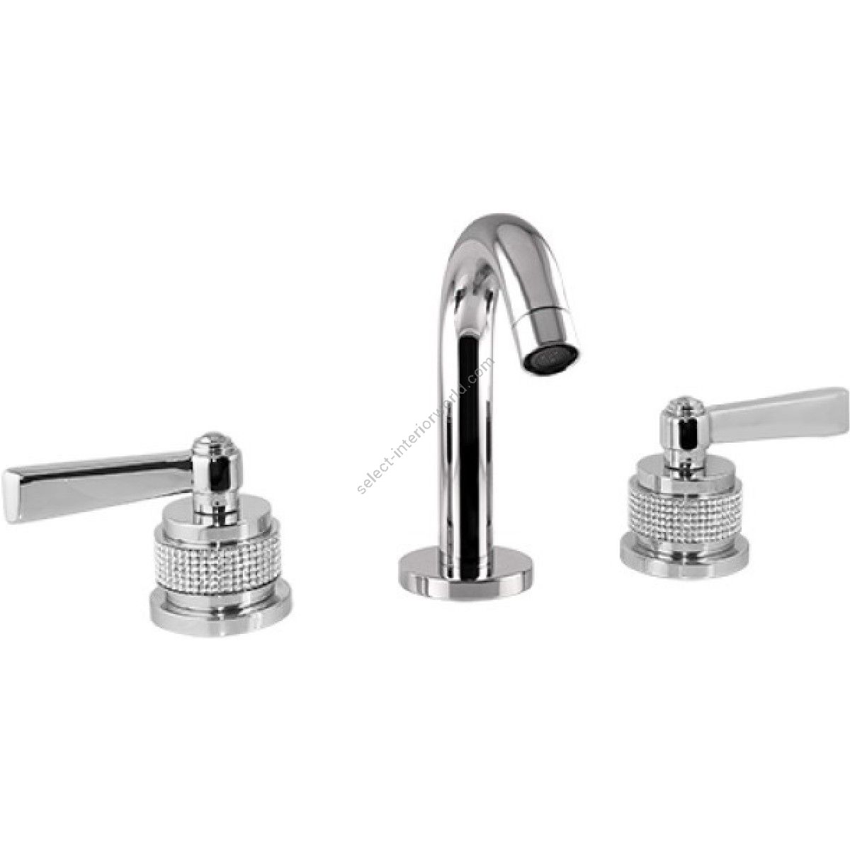 Bronces Mestre / Bidet-Armaturen / Dreiloch-Bidet-Set mit Swarovski 271021.PH0.50