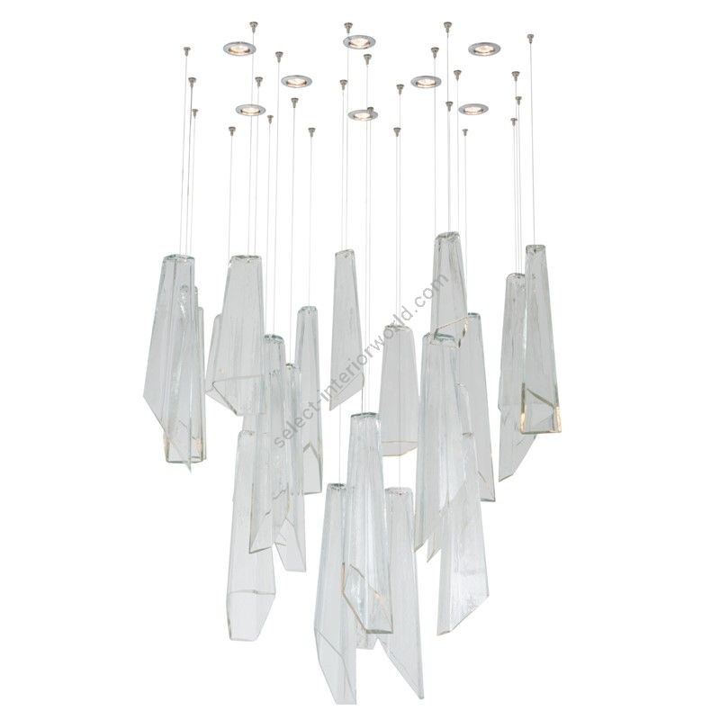 Patrizia Volpato / Kronleuchter / Crypto Handcrafted Murano Glass 291