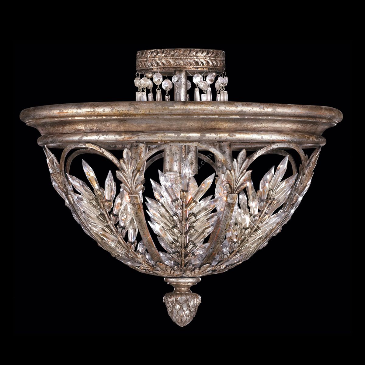 Fine Art Handcrafted Lighting / Semi-Flush Mounts / Winter Palace 18″ Round 300440