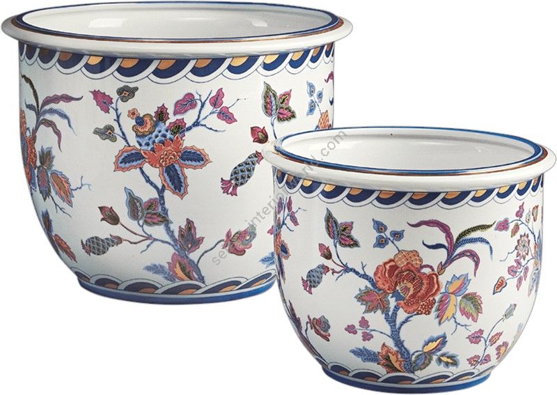 Le Porcellane / Blumenkästen & Blumentöpfe / Cachepot Autunno 3375, 3374