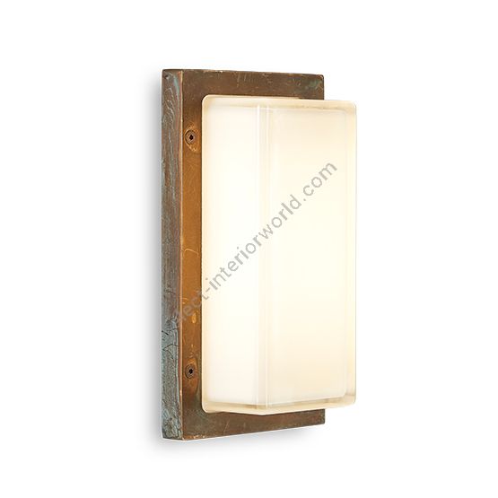 Moretti Luce / Außenwandleuchten / Ice Cubic rectangular 3410 E27