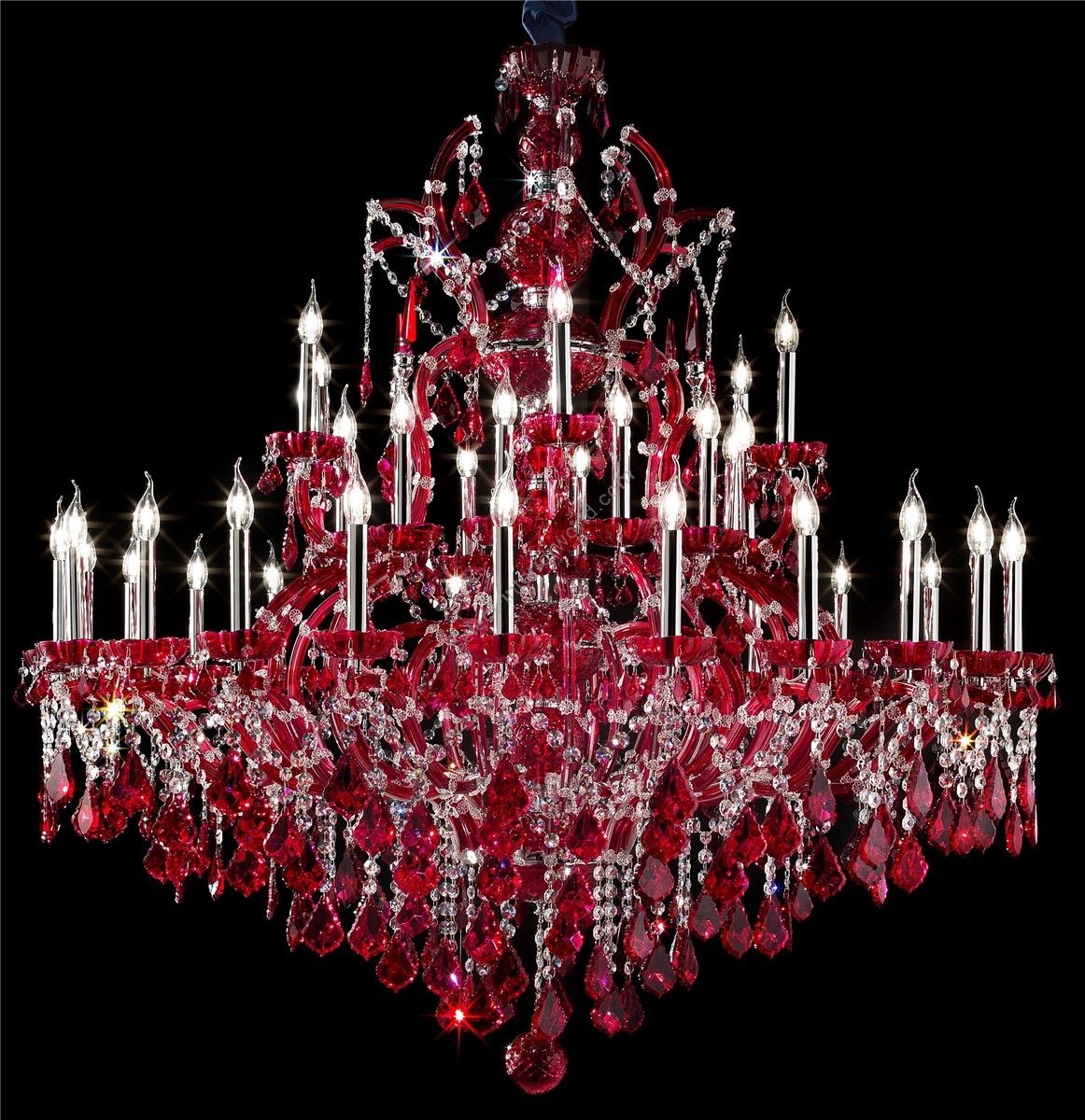 Italian Luxury Lighting / Chandeliers / Maria Theresa 42 Lights 3496 042 Venetian