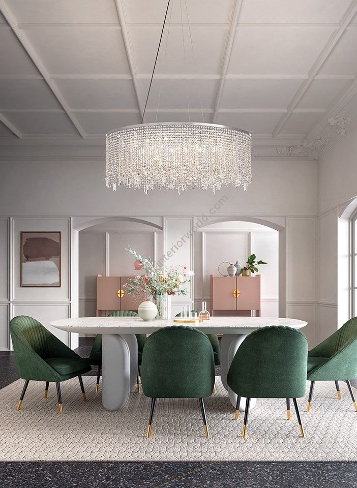 Masiero / Pendants & Suspension Lights / CRISTALLE S 6/120/40 OV