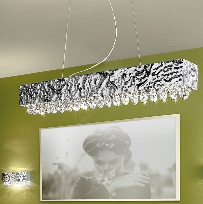 Patrizia Volpato / Inselbeleuchtung / Magma Handcrafted Amethyst Crystal 24 Karat Gold