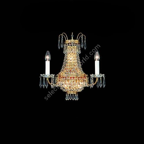 Italian Luxury Lighting / Chandeliers / Empire Gold 5 Lights 6220 005WL