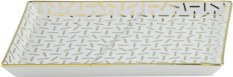 Le Porcellane / Teller & Schüsseln Geschirr / Tray Clementine 6623/cl